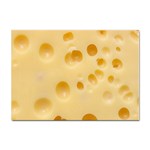 Cheese Texture, Yellow Cheese Background Sticker A4 (100 pack)