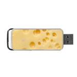 Cheese Texture, Yellow Cheese Background Portable USB Flash (Two Sides)