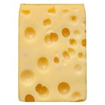 Cheese Texture, Yellow Cheese Background Removable Flap Cover (L)