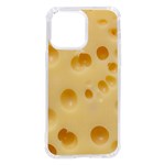 Cheese Texture, Yellow Cheese Background iPhone 14 Pro Max TPU UV Print Case
