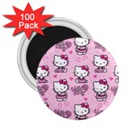 Cute Hello Kitty Collage, Cute Hello Kitty 2.25  Magnets (100 pack) 