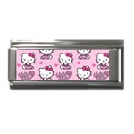 Cute Hello Kitty Collage, Cute Hello Kitty Superlink Italian Charm (9mm)