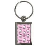 Cute Hello Kitty Collage, Cute Hello Kitty Key Chain (Rectangle)