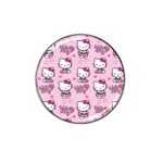 Cute Hello Kitty Collage, Cute Hello Kitty Hat Clip Ball Marker (4 pack)