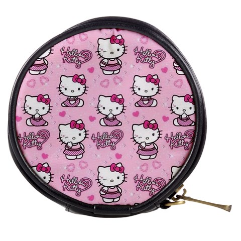 Cute Hello Kitty Collage, Cute Hello Kitty Mini Makeup Bag from UrbanLoad.com Front