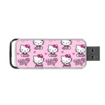 Cute Hello Kitty Collage, Cute Hello Kitty Portable USB Flash (One Side)