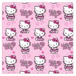 Cute Hello Kitty Collage, Cute Hello Kitty Square Satin Scarf (36  x 36 )