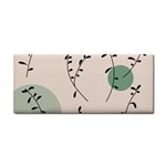 Plants Pattern Design Branches Branch Leaves Botanical Boho Bohemian Texture Drawing Circles Nature Hand Towel