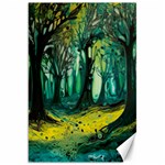 Trees Forest Mystical Forest Nature Junk Journal Landscape Nature Canvas 20  x 30 