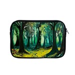 Trees Forest Mystical Forest Nature Junk Journal Landscape Nature Apple MacBook Pro 15  Zipper Case