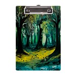 Trees Forest Mystical Forest Nature Junk Journal Landscape Nature A5 Acrylic Clipboard