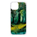 Trees Forest Mystical Forest Nature Junk Journal Landscape Nature iPhone 14 TPU UV Print Case