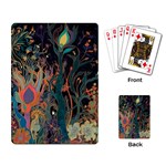 Trees Forest Mystical Forest Nature Junk Journal Landscape Playing Cards Single Design (Rectangle)