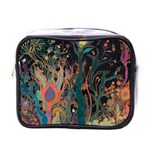 Trees Forest Mystical Forest Nature Junk Journal Landscape Mini Toiletries Bag (One Side)