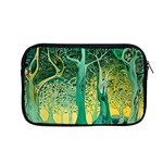 Trees Forest Mystical Forest Nature Junk Journal Scrapbooking Background Landscape Apple MacBook Pro 13  Zipper Case