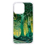 Trees Forest Mystical Forest Nature Junk Journal Scrapbooking Background Landscape iPhone 14 Pro Max TPU UV Print Case