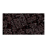 FusionVibrance Abstract Design Satin Wrap 35  x 70 