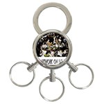 Yb 2vvvvv Zazzle - Digital Postcard - Front 3-Ring Key Chain