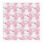 Hello Kitty Pattern, Hello Kitty, Child, White, Cat, Pink, Animal Medium Glasses Cloth (2 Sides)
