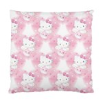Hello Kitty Pattern, Hello Kitty, Child, White, Cat, Pink, Animal Standard Cushion Case (One Side)