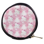 Hello Kitty Pattern, Hello Kitty, Child, White, Cat, Pink, Animal Mini Makeup Bag