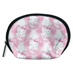 Hello Kitty Pattern, Hello Kitty, Child, White, Cat, Pink, Animal Accessory Pouch (Medium)