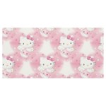 Hello Kitty Pattern, Hello Kitty, Child, White, Cat, Pink, Animal Banner and Sign 8  x 4 