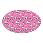 Hello Kitty Pattern, Hello Kitty, Child Oval Magnet