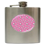 Hello Kitty Pattern, Hello Kitty, Child Hip Flask (6 oz)