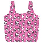 Hello Kitty Pattern, Hello Kitty, Child Full Print Recycle Bag (XXL)