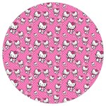 Hello Kitty Pattern, Hello Kitty, Child Round Trivet