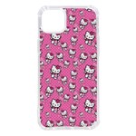 Hello Kitty Pattern, Hello Kitty, Child iPhone 14 Plus TPU UV Print Case