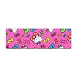 Hello Kitty, Cute, Pattern Sticker (Bumper)