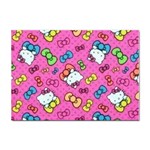 Hello Kitty, Cute, Pattern Sticker A4 (10 pack)