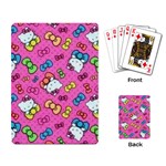 Hello Kitty, Cute, Pattern Playing Cards Single Design (Rectangle)