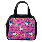 Hello Kitty, Cute, Pattern Classic Handbag (One Side)