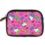 Hello Kitty, Cute, Pattern Digital Camera Leather Case