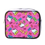 Hello Kitty, Cute, Pattern Mini Toiletries Bag (One Side)