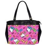 Hello Kitty, Cute, Pattern Oversize Office Handbag (2 Sides)