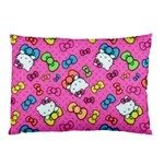 Hello Kitty, Cute, Pattern Pillow Case (Two Sides)