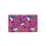 Hello Kitty, Cute, Pattern Cosmetic Bag (XS)