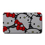 Hello Kitty, Pattern, Red Medium Bar Mat