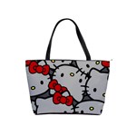 Hello Kitty, Pattern, Red Classic Shoulder Handbag