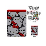 Hello Kitty, Pattern, Red Playing Cards 54 Designs (Mini)
