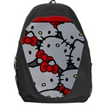 Hello Kitty, Pattern, Red Backpack Bag