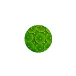 Lime Textures Macro, Tropical Fruits, Citrus Fruits, Green Lemon Texture 1  Mini Buttons