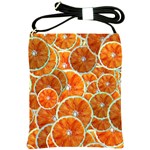 Oranges Patterns Tropical Fruits, Citrus Fruits Shoulder Sling Bag