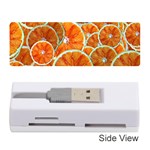 Oranges Patterns Tropical Fruits, Citrus Fruits Memory Card Reader (Stick)