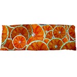 Oranges Patterns Tropical Fruits, Citrus Fruits Body Pillow Case Dakimakura (Two Sides)
