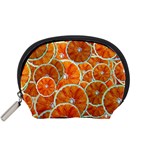 Oranges Patterns Tropical Fruits, Citrus Fruits Accessory Pouch (Small)